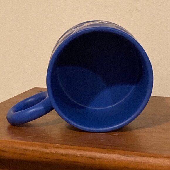 Buffalo Bills NFL Large Blue Buffalo Logo Dimpled Coffee Mug 14 oz. - Picture 5 of 6